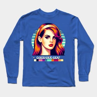 Lana Del Rey - Video Games (White Letters) Long Sleeve T-Shirt